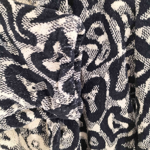 ディーゼル DIESEL LIVING HOME LINEN 総柄ガウンコート レディース L/XL