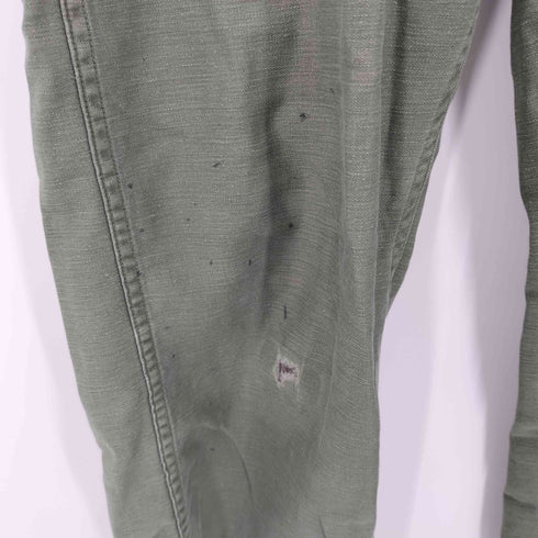 ユーエスアーミー U.S. ARMY 72年製造 UTILITY FATIGUE TROUSERS ベイカーパンツ メンズ 30×31