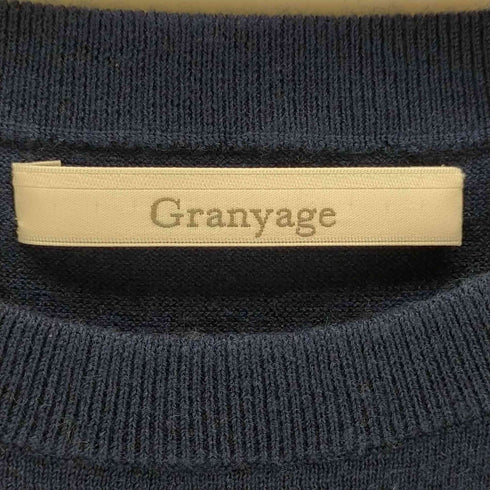 グランヤージュ Granyage カシミヤ混ニット レディース EUR:38