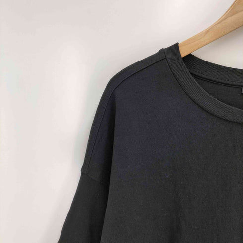 ザラ ZARA Oversized Side Slit Tee オーバーサイズ サイドスリット クルーネック S/S Tシャツ レディース M-L