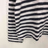 ザラ ZARA ワッフル L/S ボーダー クルーネック Tシャツ レディース import:S