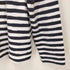 ザラ ZARA ワッフル L/S ボーダー クルーネック Tシャツ レディース import:S