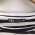 ザラ ZARA ワッフル L/S ボーダー クルーネック Tシャツ レディース import:S