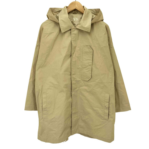 ザラ ZARA スナップボタン フラップポケット デタッチャブル フーデッド ジャケット レディース 11-12