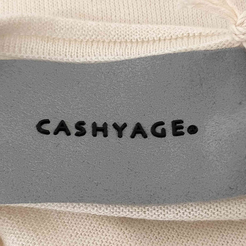 CASHYAGE カシミヤ混シルクニット メンズ