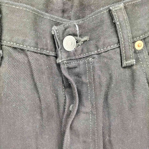 リーバイス Levis 501 ストレート ブラックデニムパンツ メンズ W34 L30