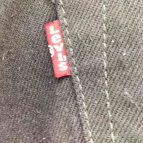 リーバイス Levis 501 ストレート ブラックデニムパンツ メンズ W34 L30