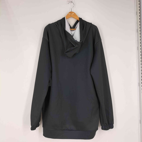 バンド ロゴプリント プルオーバーパーカー メンズ 3XL