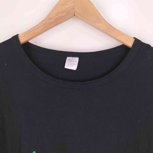 バンド ロゴプリント ロングスリーブTシャツ メンズ import:L