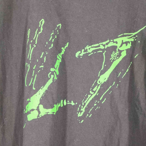 バンド ロゴプリント ロングスリーブTシャツ メンズ import:L