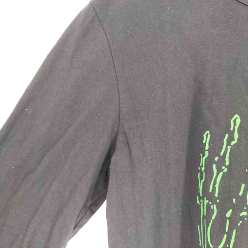 バンド ロゴプリント ロングスリーブTシャツ メンズ import:L