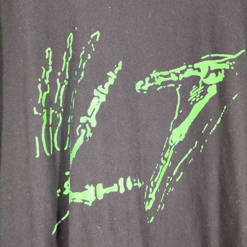 バンド ロゴプリント ロングスリーブTシャツ メンズ 3XL