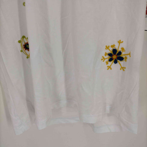 ロストインアルビオン LOST IN ALBION イタリア製 刺繍デザインクルーネックTシャツ メンズ import:M