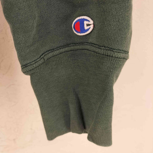 チャンピオン Champion USA製 刺繍タグ REVERSE WEAVE クレイジーパターン クルーネックスウェット メンズ import:L