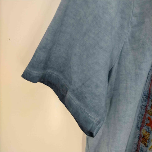 ロストインアルビオン LOST IN ALBION イタリア製 デザインクルーネックTシャツ メンズ import:L