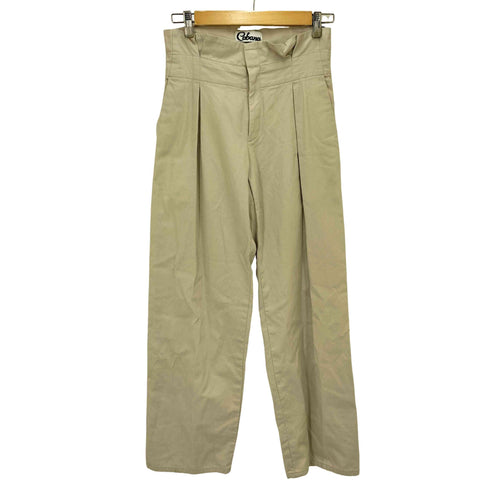 カバナ Cabana 22SS ハイウエスト タック チノクロス パンツ レディース JPN:36