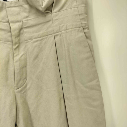 カバナ Cabana 22SS ハイウエスト タック チノクロス パンツ レディース JPN:36