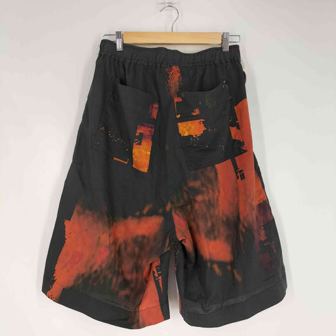 ユリウス JULIUS Dusk PRINTED CO/LY TYPEWRITER CLOTH タイプライター バミューダショーツ ショートパンツ メンズ 3