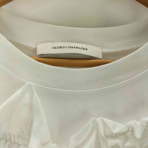 セドリックシャルリエ Cedric Charlier フリル 半袖Tシャツ レディース US:6