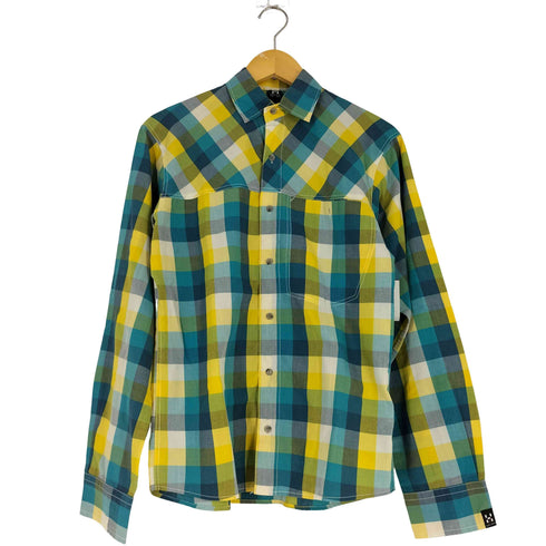 ホグロフス Haglofs チェック柄 レギュラーカラーシャツ メンズ import:XS