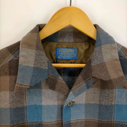 ペンドルトン PENDLETON 70S 2ポケット ボードシャツ メンズ import:L