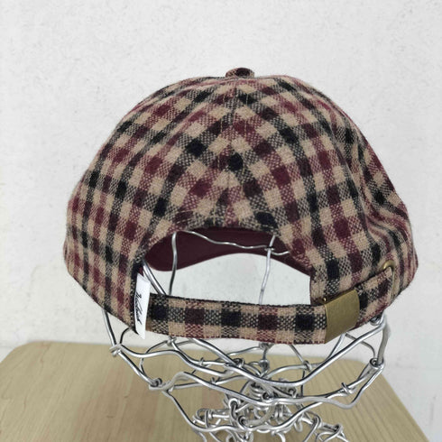 ウールリッチ WOOLRICH ウール チェック 6パネルキャップ メンズ