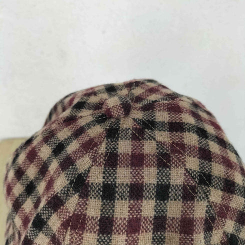 ウールリッチ WOOLRICH ウール チェック 6パネルキャップ メンズ