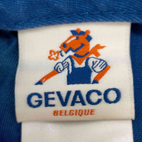 GEVACO ロゴ刺繍 6パネルキャップ メンズ