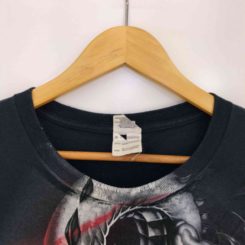 ギルダン GILDAN Y2K ドラゴン&スカル オーバーサイズ Tシャツ メンズ import:XXL