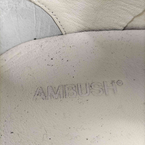 アンブッシュ AMBUSH ラバードッキング オブリークトゥ ローカットスニーカー メンズ 42