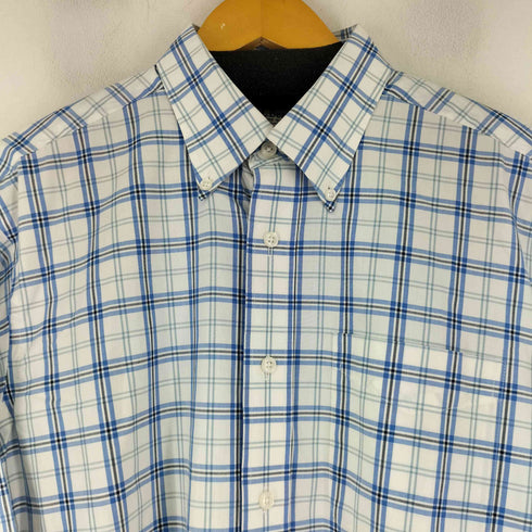 エルエルビーン L.L.Bean WRINKLE AND STAIN RESISTANT L/S チェックボタンダウンシャツ メンズ JPN:M