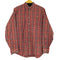 ランズエンド LANDS END タータンチェック L/S ボタンダウンシャツ メンズ JPN:M