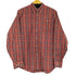 ランズエンド LANDS END タータンチェック L/S ボタンダウンシャツ メンズ JPN:M