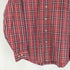 ランズエンド LANDS END タータンチェック L/S ボタンダウンシャツ メンズ JPN:M