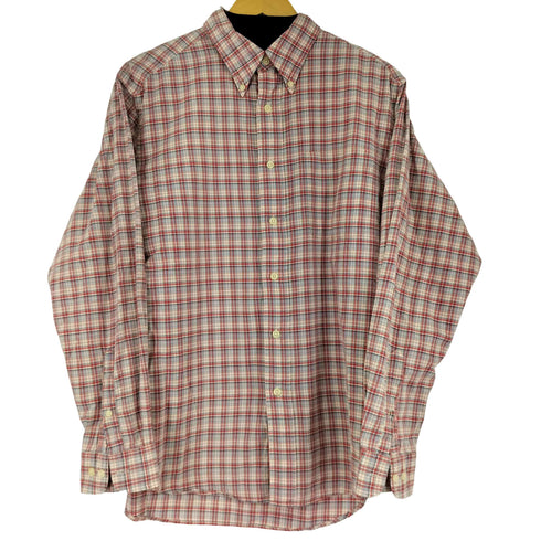 エディーバウアー Eddie Bauer 00s チェック柄 L/S ボタンダウンシャツ メンズ JPN:M