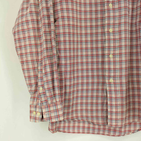 エディーバウアー Eddie Bauer 00s チェック柄 L/S ボタンダウンシャツ メンズ JPN:M