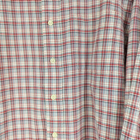 エディーバウアー Eddie Bauer 00s チェック柄 L/S ボタンダウンシャツ メンズ JPN:M