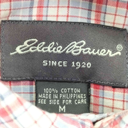 エディーバウアー Eddie Bauer 00s チェック柄 L/S ボタンダウンシャツ メンズ JPN:M