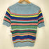ポロラルフローレン POLO RALPH LAUREN マルチ ボーダー コットン S/S ニット レディース import:S