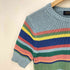 ポロラルフローレン POLO RALPH LAUREN マルチ ボーダー コットン S/S ニット レディース import:S