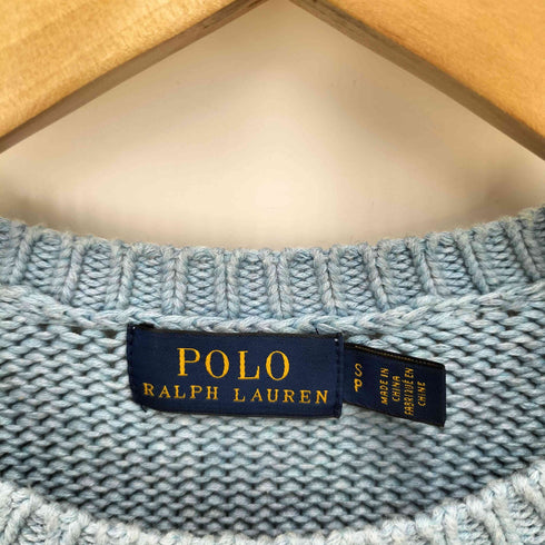ポロラルフローレン POLO RALPH LAUREN マルチ ボーダー コットン S/S ニット レディース import:S