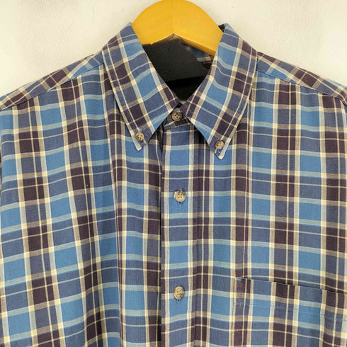 エディーバウアー Eddie Bauer 90~00s タータンチェック L/S ボタンダウンシャツ メンズ JPN:M