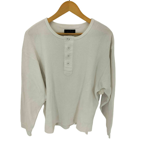 ジャーナルスタンダードホームステッド JOURNAL STANDARD J.S HOMESTEAD ワッフルヘンリーネックカットソー メンズ JPN:M
