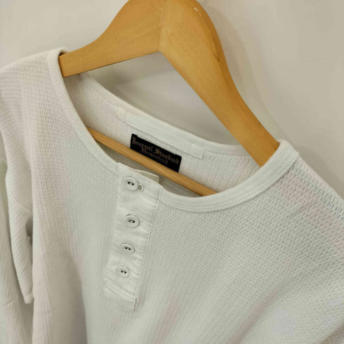 ジャーナルスタンダードホームステッド JOURNAL STANDARD J.S HOMESTEAD ワッフルヘンリーネックカットソー メンズ JPN:M