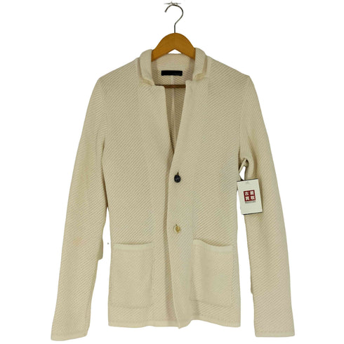ラルディー二 LARDINI コットンニット 2B テーラードジャケット メンズ import:XS