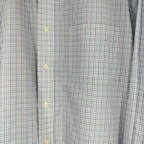 ブルックスブラザーズ BROOKS BROTHERS REGENT チェック L/S レギュラーカラーシャツ メンズ 17-4/5