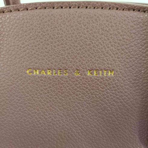 チャールズアンドキース CHARLES&KEITH トップハンドルストラクチャーバック TOP HANDLE STRUCTURED BAG レディース