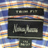 ニーマンマーカス Neiman Marcus TRIM FIT 60s 2-PLY チェックレギュラーカラーシャツ メンズ 17 36/37