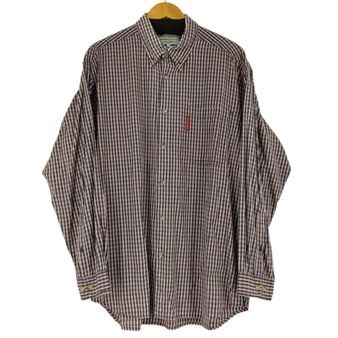 コロンビア Columbia 00s チェック柄 L/S ボタンダウンシャツ メンズ JPN:L