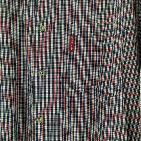 コロンビア Columbia 00s チェック柄 L/S ボタンダウンシャツ メンズ JPN:L